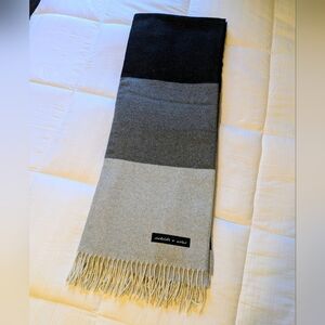 NEW Sackcloth & Ashes Blanket, Made In Italy, 62" x 72"